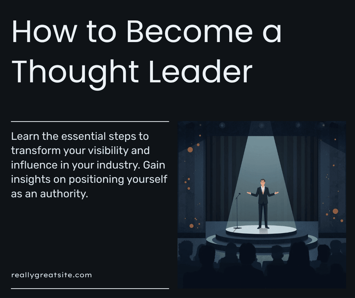 How to Become a Thought Leader in Your Industry