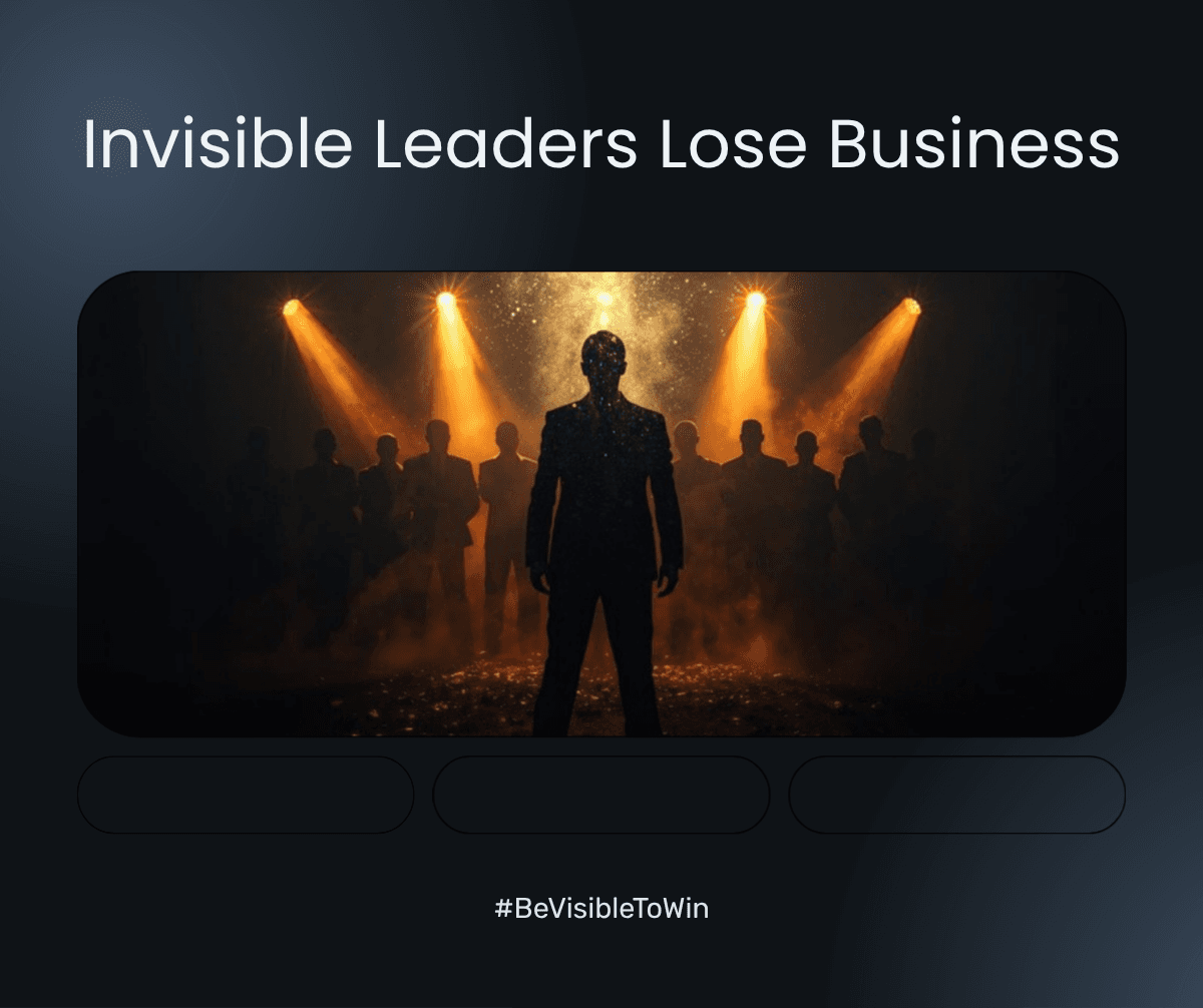 Why Invisible Leaders Are Losing Business in 2026