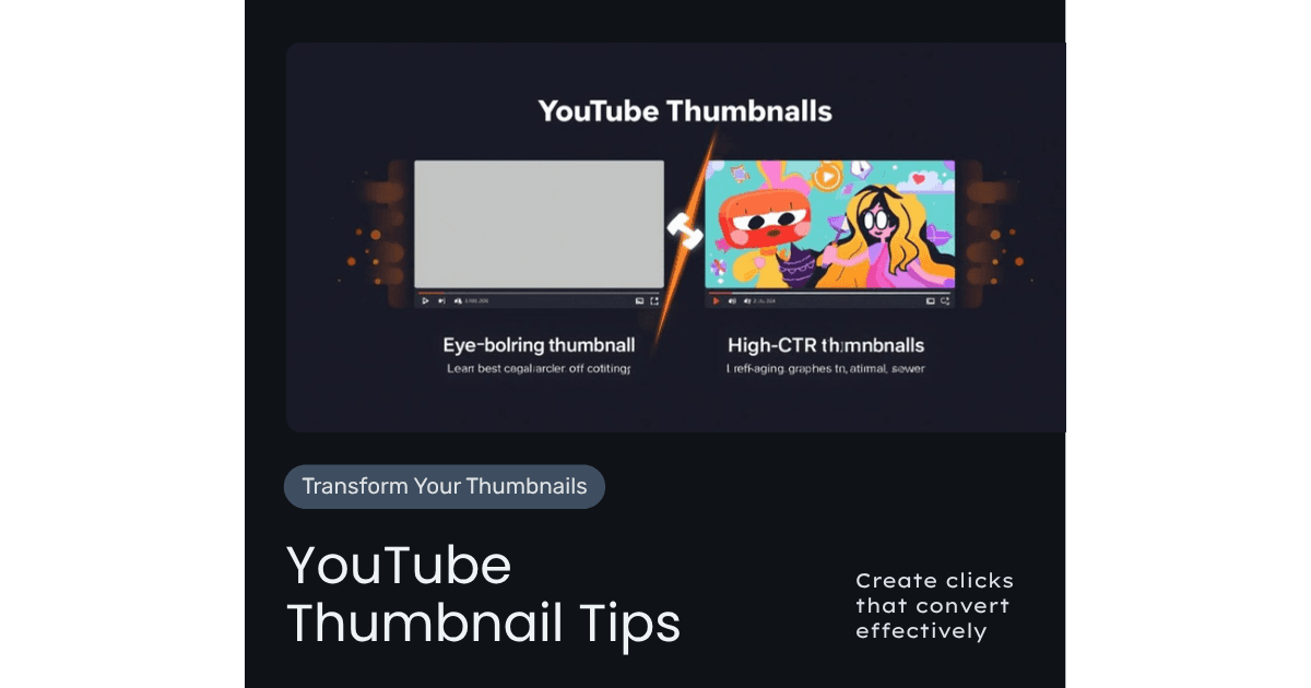YouTube Thumbnail Tips: Design Clicks That Convert