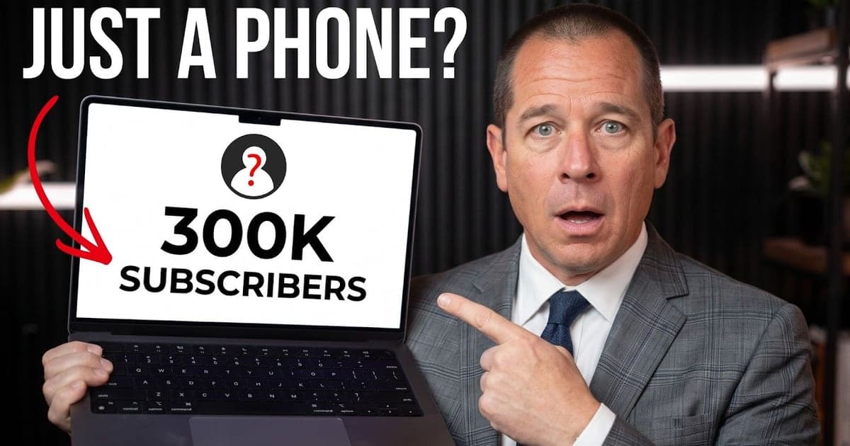 YouTube SEO for Realtors: How One Agent Hit 300,000 Subscribers With Just a Phone