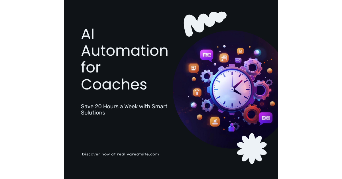 Balance diagram showing AI automation paired with human coaching touch