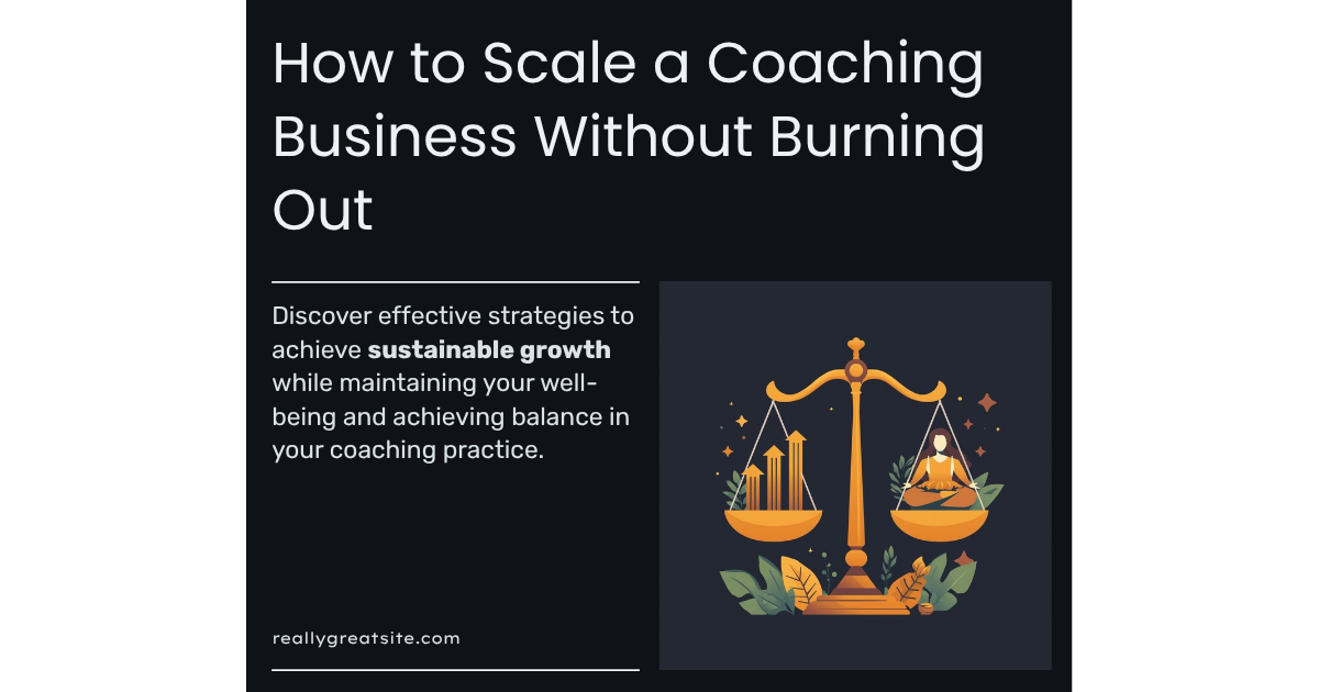 How to Scale a Coaching Business in 2026