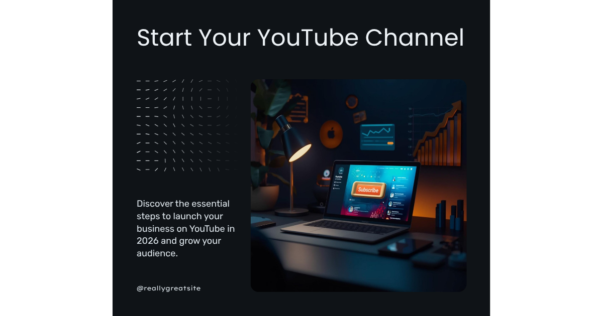 Roadmap showing 4 milestones to start a YouTube channel for business