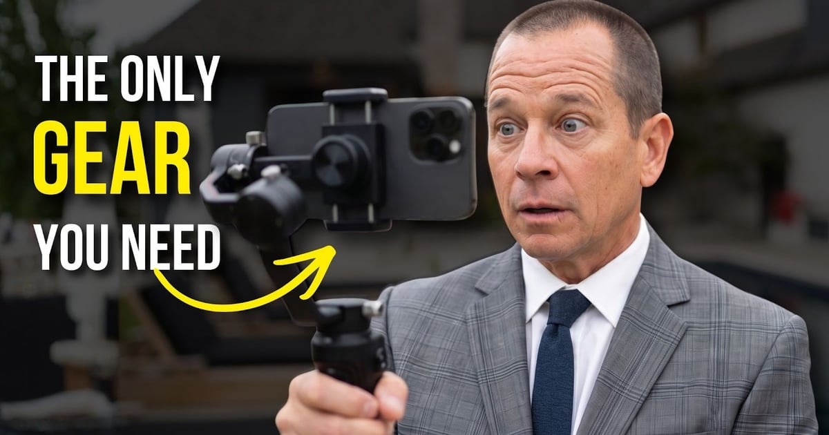 Real estate youtube tips for filming property tours with a phone