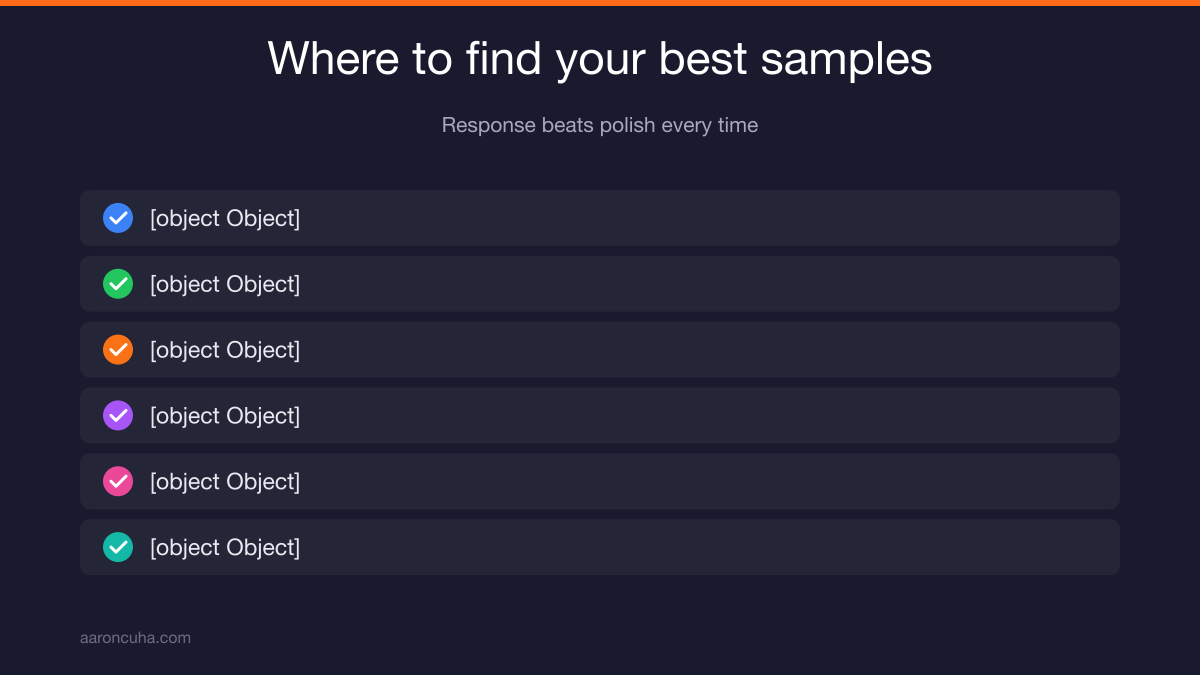 Eight dimensions used to extract observable writing rules from voice samples